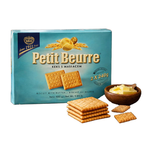 Kras Petit Beurre Butter Biscuits 480 g | Hamilton Euromarket