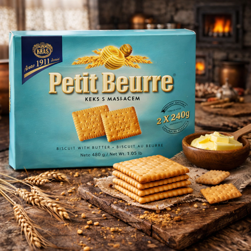Kras Petit Beurre Butter Biscuits 480 g