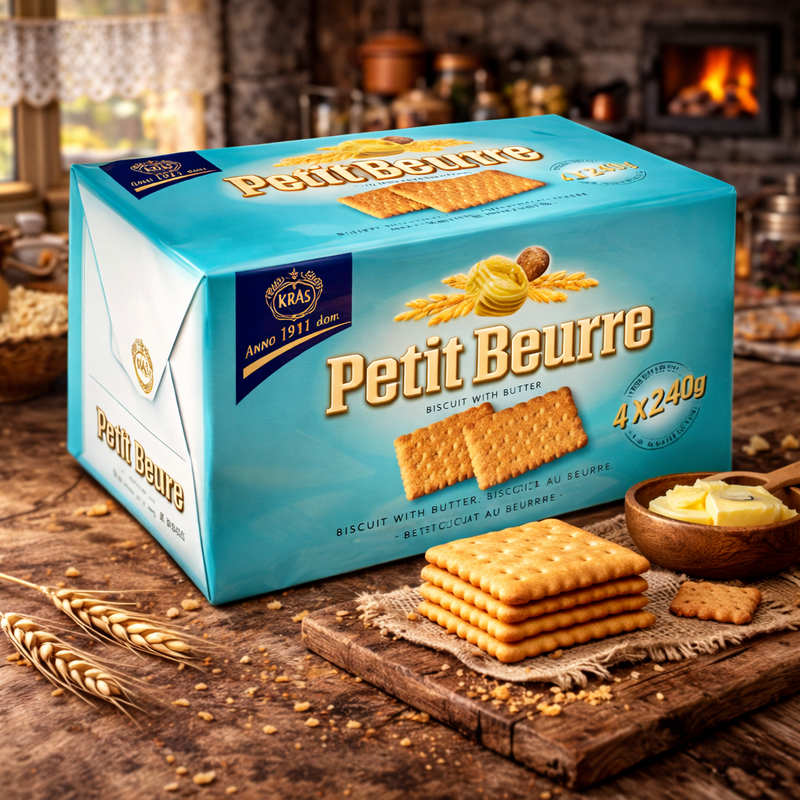 Kras Petit Beurre Butter Biscuits 960 g