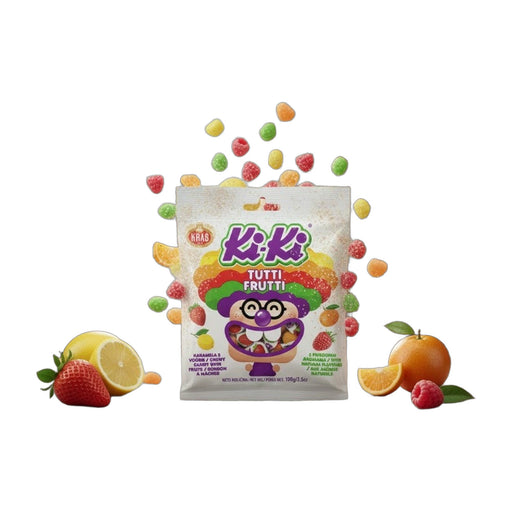 Kras Ki-Ki Tutti Frutti Soft Chewy Fruit Candies 100 g | Hamilton Euromarket