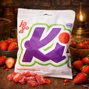 Kras Ki-Ki Strawberry Chewy Candy 100g — authentic snack from Croatia | Hamilton Euromarket
