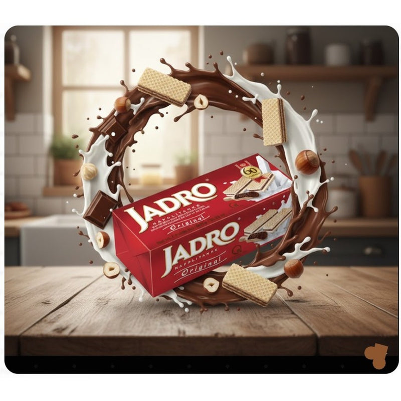 Kras Jadro Original Milk & Cocoa Cream Wafers 860 g