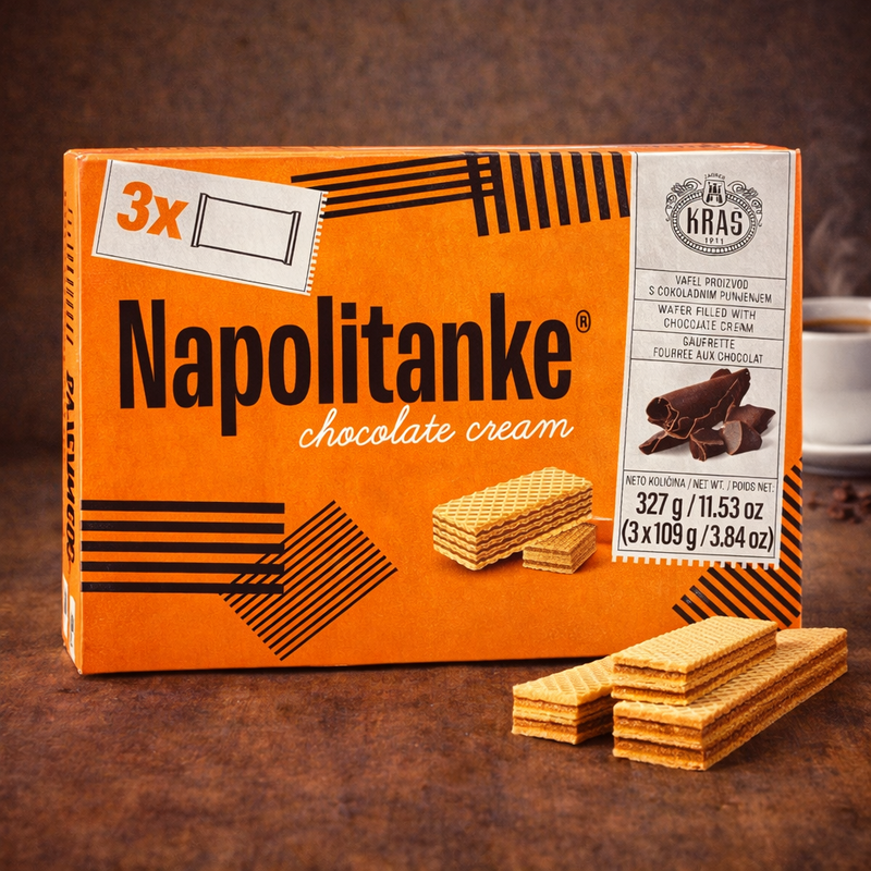 Kraš Napolitanke Chocolate Cream 327 g
