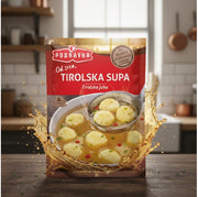 Podravka Tyrolean Soup with Semolina Dumplings 67 g — authentic pantry from Croatia | Hamilton Euromarket
