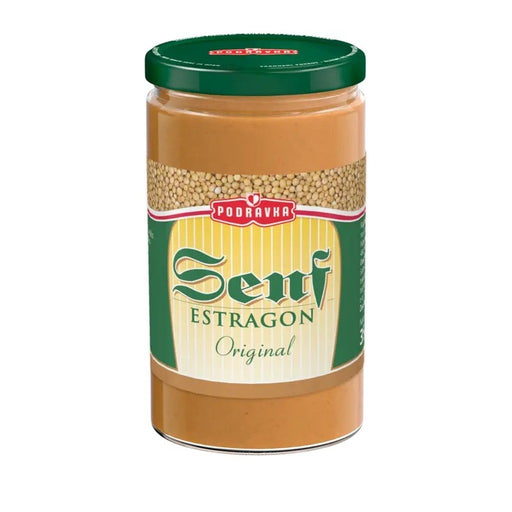 Podravka Estragon Mustard, Croatian Style 350g (12.3oz) | HE gallery 3850104023484 #2