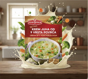 Podravka Cream of 9 Vegetables Instant Soup 45 g — authentic pantry from Croatia | Hamilton Euromarket