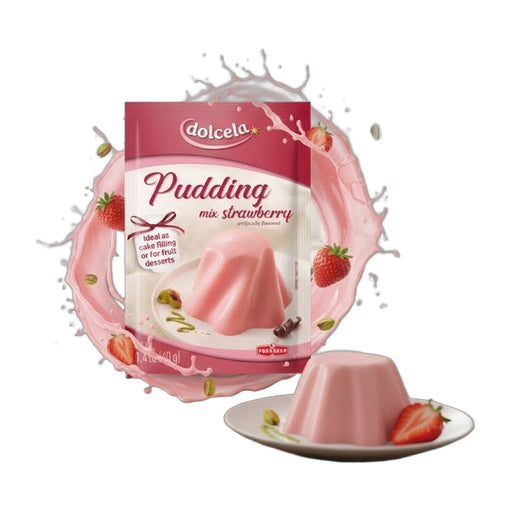 Podravka Dolcela Strawberry Pudding Mix 40 g | Hamilton Euromarket