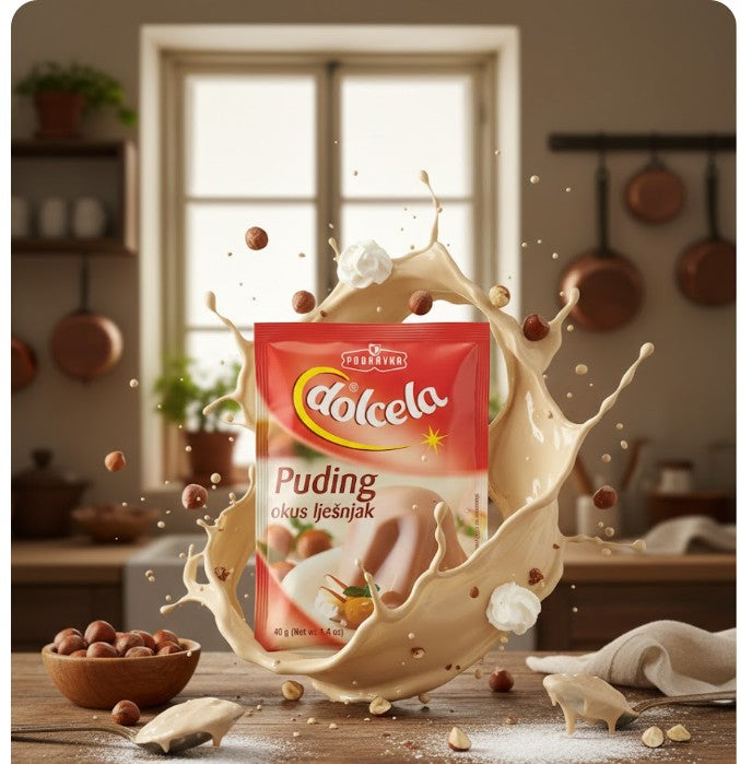 Podravka Dolcela Hazelnut Pudding Mix 40 g