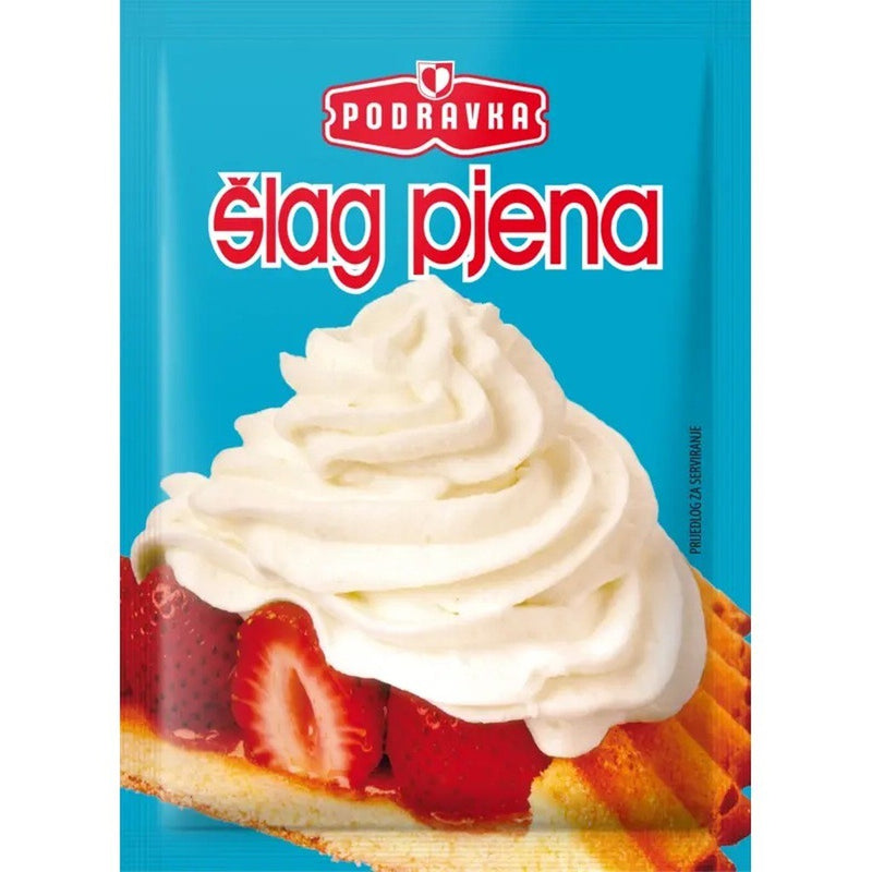 Podravka Dolcela Slag Pjena Whipped Topping Powder 36g (1.3oz) | HE gallery 3850104216763 #2