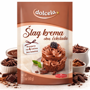 Podravka Dolcela Slag Krema Chocolate Whipped Topping Powder 60 g — authentic baking from Croatia | Hamilton Euromarket