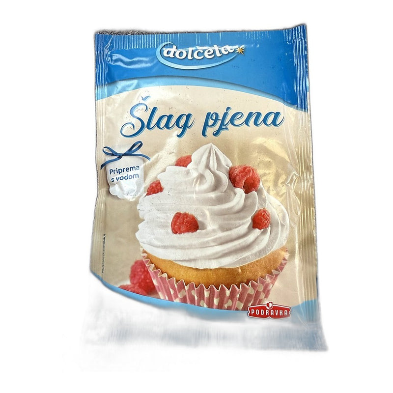 Dolcela Slag Pjena Whipped Topping Mix for Water, Croatian 42g (1.5oz) | HE gallery 3850104216947 #2