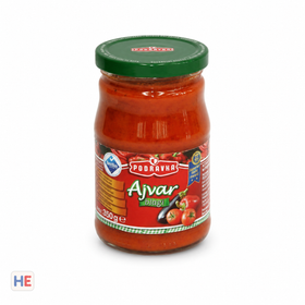 Podravka Ajvar Mild, Croatian Red Pepper Spread 350g (12.3oz)