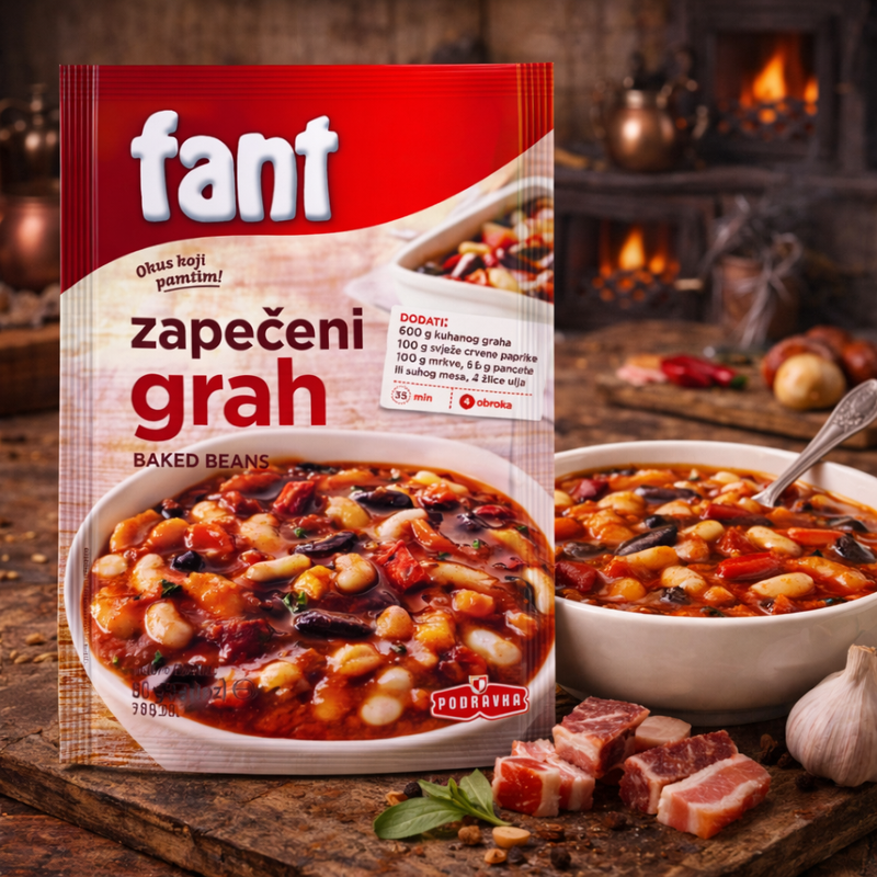 Podravka Fant Seasoning Mix for Baked Beans 60 g