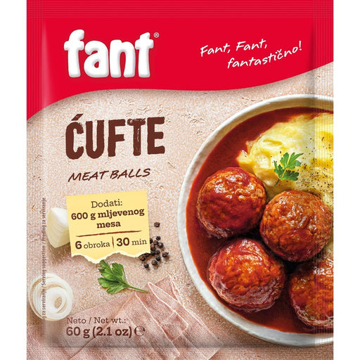 Podravka Fant Meatball Seasoning Mix, Croatian 60g (2.1oz) | HE gallery 3850104248948 #2
