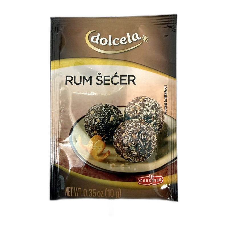 Dolcela Rum Sugar, Croatian Baking Ingredient 10g (0.4oz) | HE gallery 3850104249495 #2