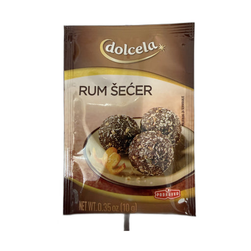 Dolcela Rum Sugar 10g | Hamilton Euromarket