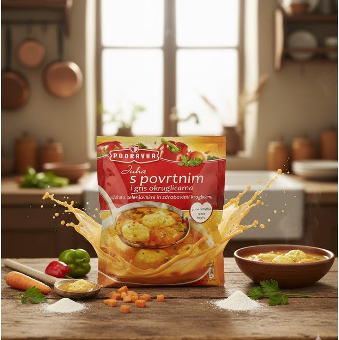 Podravka Vegetable Soup with Semolina Dumplings 56 g