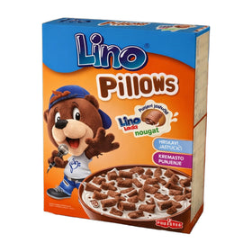 Lino Pillows Nougat Filled Cereal, Croatian Breakfast 250g (8.8oz)