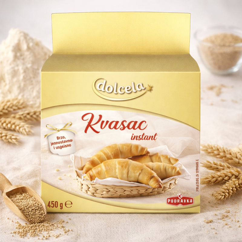 Podravka Dolcela Instant Dry Yeast 450 g