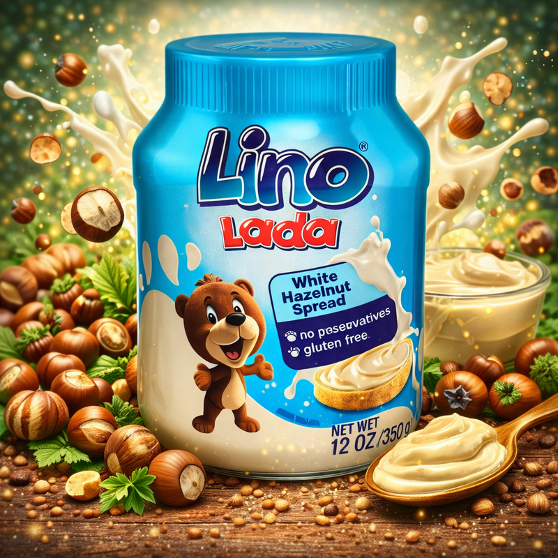 Podravka Lino Lada Milk White Hazelnut Spread 350 g