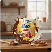 Podravka Lino Lada Duo Hazelnut & Cocoa Spread 350 g — authentic pantry from Croatia | Hamilton Euromarket