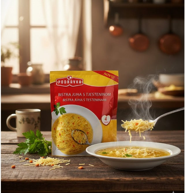 Podravka Clear Noodle Soup Mix 45 g