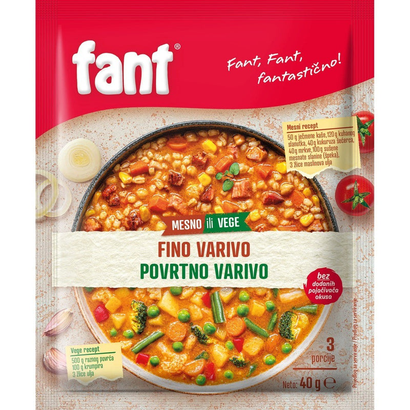 Podravka Fant Seasoning Mix for Vegetable Stews, Croatian 40g (1.4oz) | HE gallery 3850104271458 #2