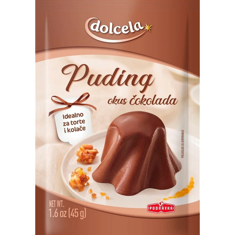 Podravka Dolcela Chocolate Pudding Mix 45g (1.6oz) | HE gallery 3850104274817 #2