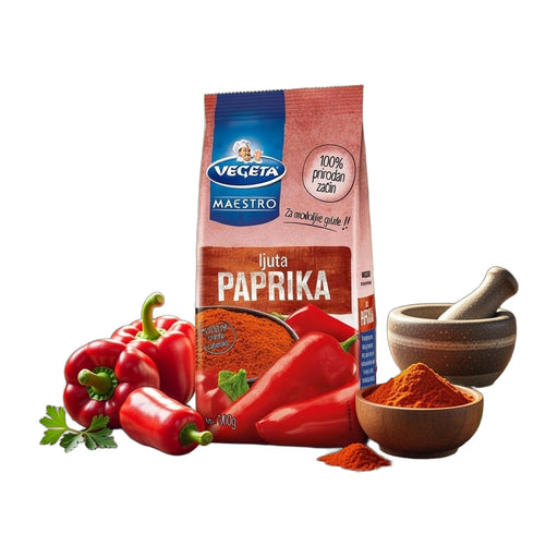 Podravka Vegeta Maestro Hot Paprika (Ljuta) 100 g | Hamilton Euromarket