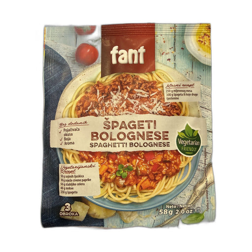 Fant Spaghetti Bolognese 58g | Hamilton Euromarket