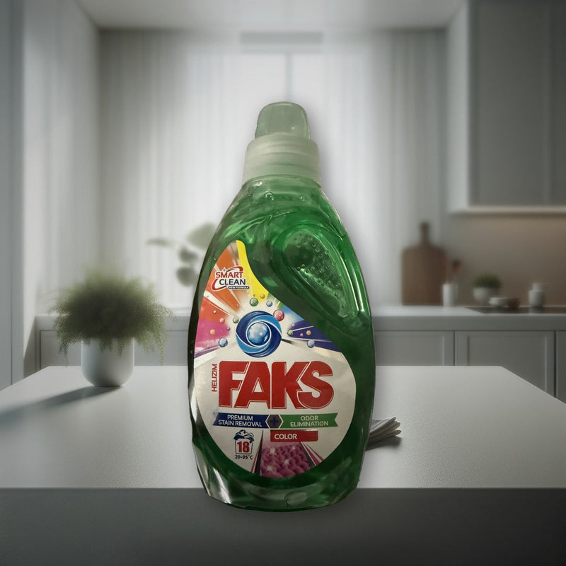 Faks Helizim Premium Stain Removal Odor Elimination Color Laundry Detergent 900ml — authentic home care from Croatia | Hamilt