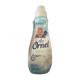 Ornel Baby & Sensitive Fabric Softener with Aloe Vera, Croatian 800ml (27.1fl oz)