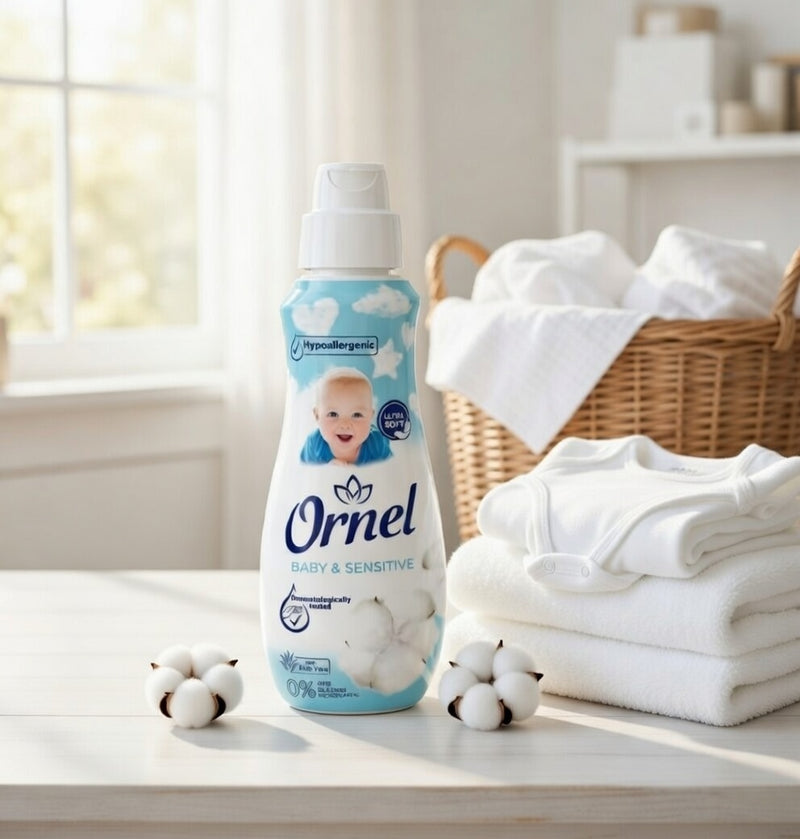 Saponia Ornel Baby & Sensitive Fabric Softener 1350 g