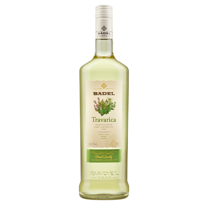 Badel Travarica Herbal Brandy, Croatian Rakija 1L (33.8fl oz) | Hamilton Euromarket