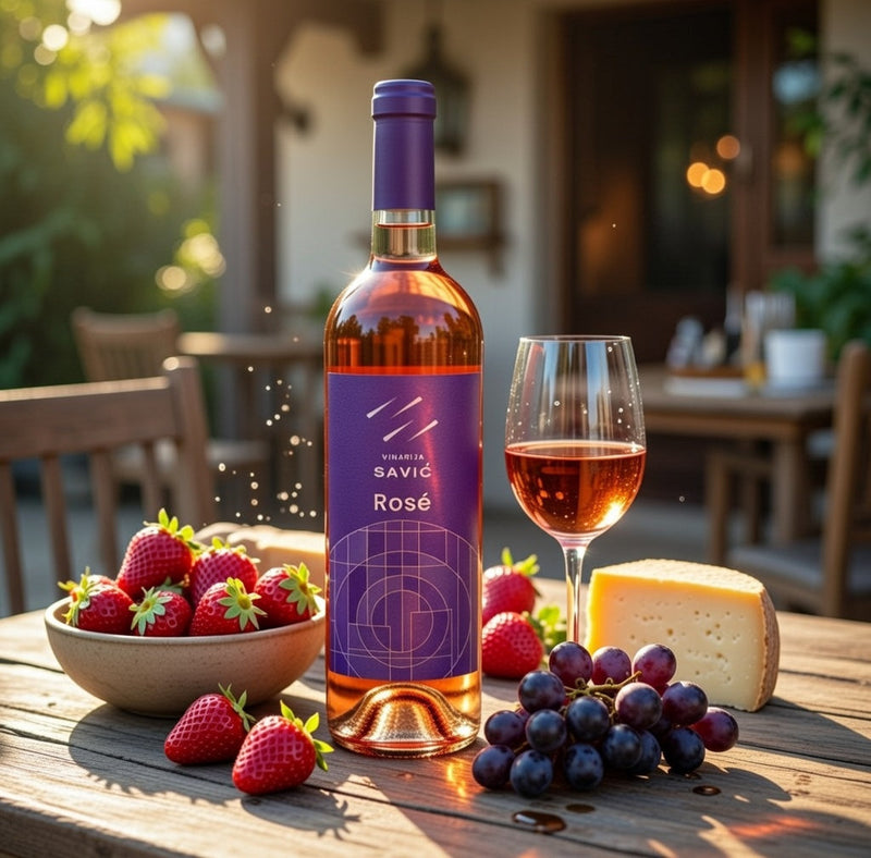 Vinarija Savic Rose Wine 750 ml