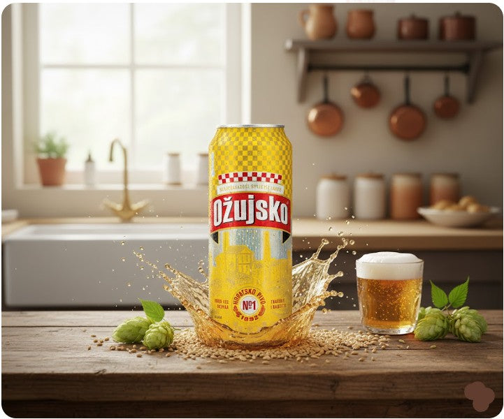 Ozujsko Ožujsko Croatian Lager Beer 500 ml