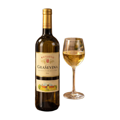 Kutjevo Graševina Dry White Wine 750 mL | Hamilton Euromarket