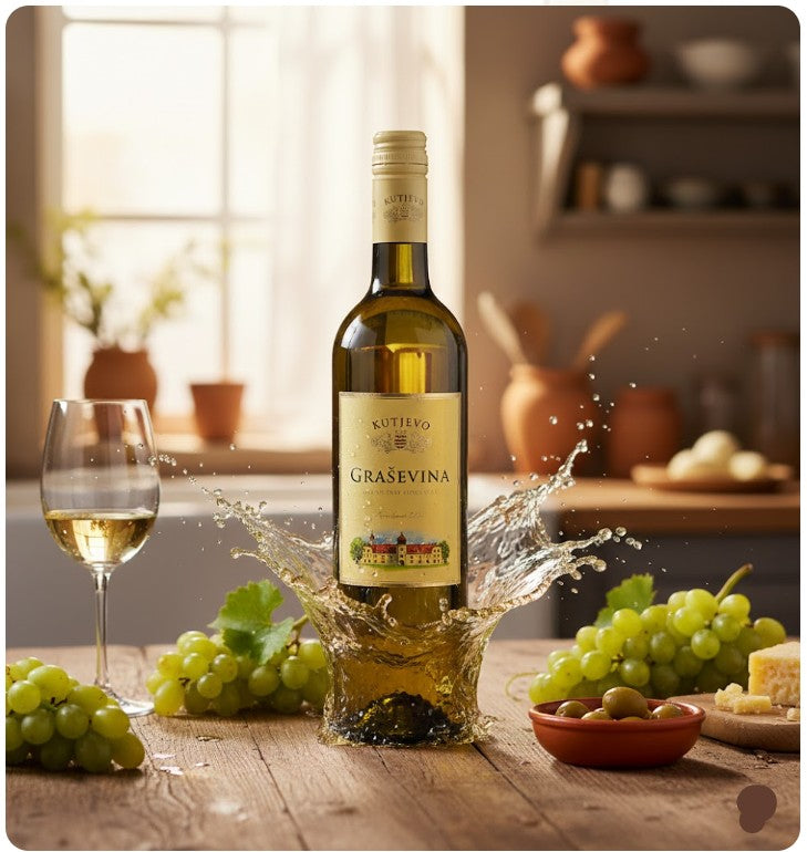 Kutjevo Graševina White Wine 0.75 L
