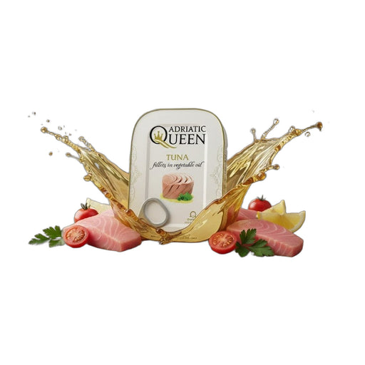 Adriatic Queen Tuna Fillets in Vegetable Oil 105 g (3.7 oz) 105 g | Hamilton Euromarket