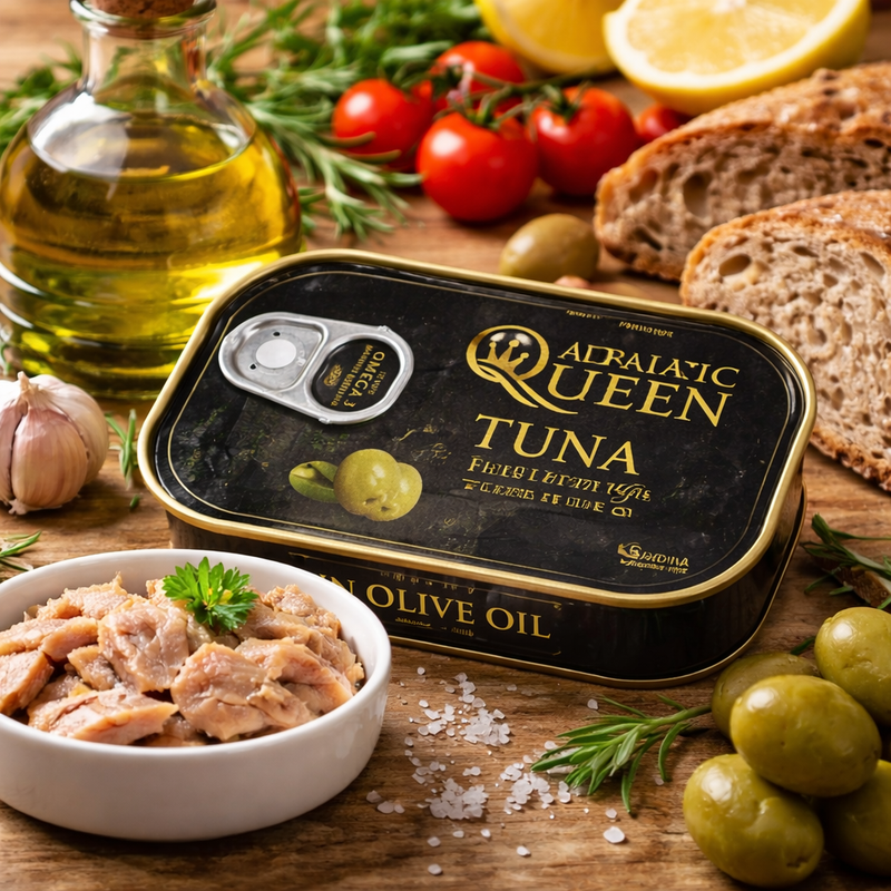 Adriatic Queen Tuna Fillets in Olive Oil 105 g