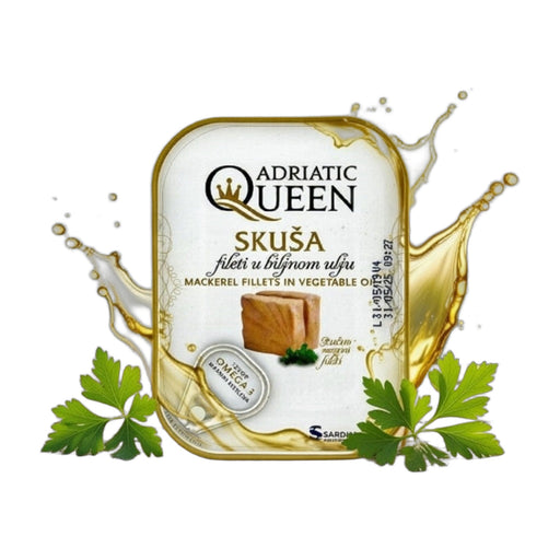 Adriatic Queen Mackerel in Vegetable Oil 105 g | Hamilton Euromarket