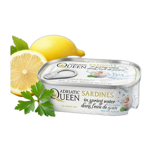 Adriatic Queen Sardines in Spring Water 105 g | Hamilton Euromarket