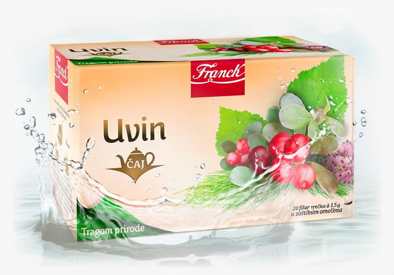 Franck Uvin Uva Ursi Herbal Tea 20 x 1.5 g (30 g)