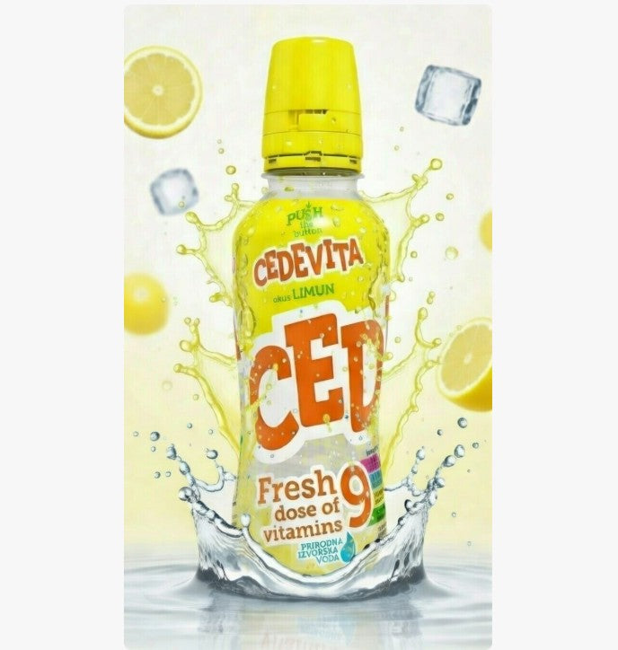 Cedevita Lemon Twist and Shake Vitamin Drink 340 g