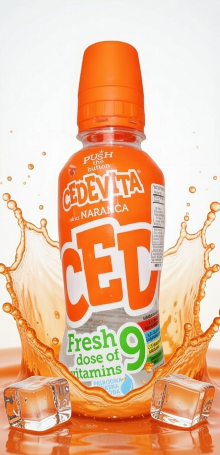 Cedevita Fresh Red Orange Twist and Shake Vitamin Drink 340 g