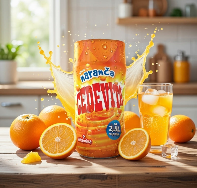 Cedevita Orange Instant Vitamin Drink Mix 200 g