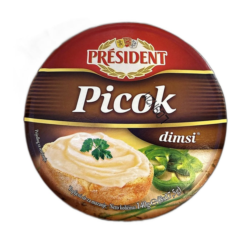 Président Picok Dimsi, Croatian Cheese Spread 140g (4.9oz) | HE gallery 3850355007684 #3