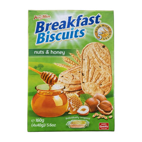 Koestlin Breakfast Biscuits with Nuts & Honey, Croatian 160g (5.6oz)