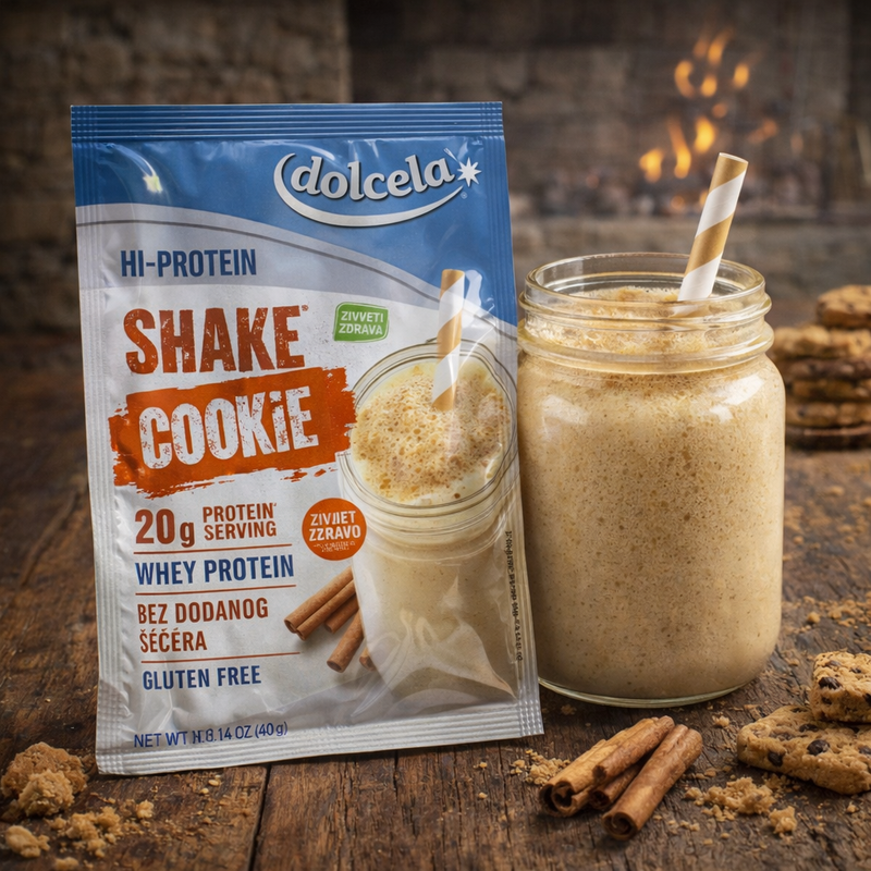 Dolcela Hi Protein Shake Cookie Flavor 40 g
