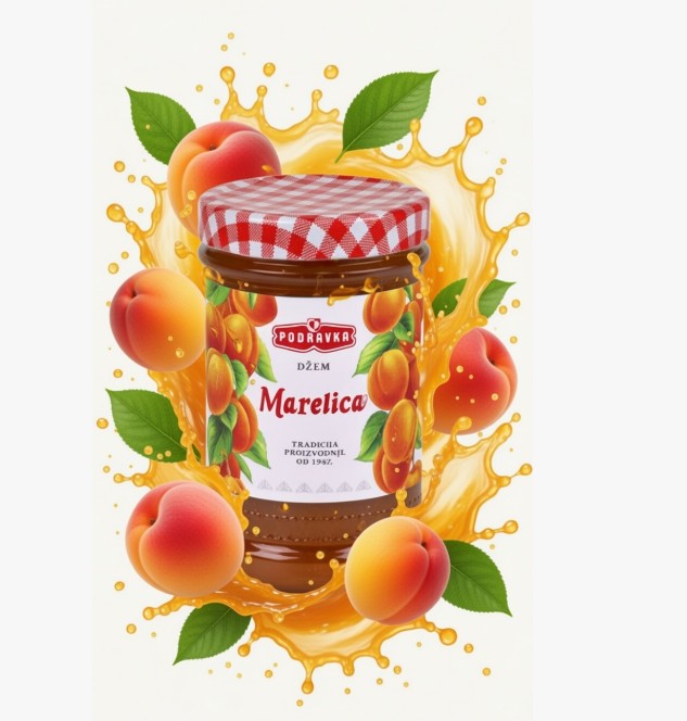 Podravka Apricot Jam 670g